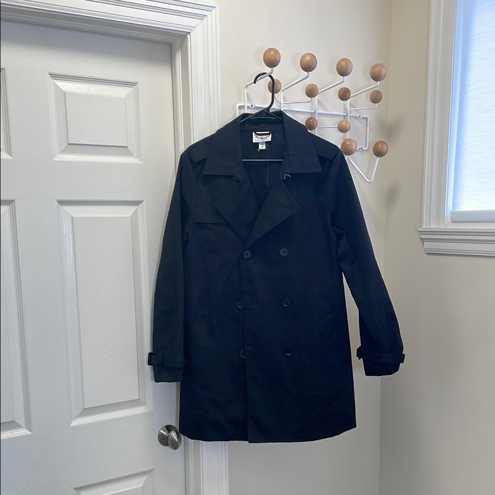 3.1 Philip Lim - Classic Belted Pea Coat - Black - S